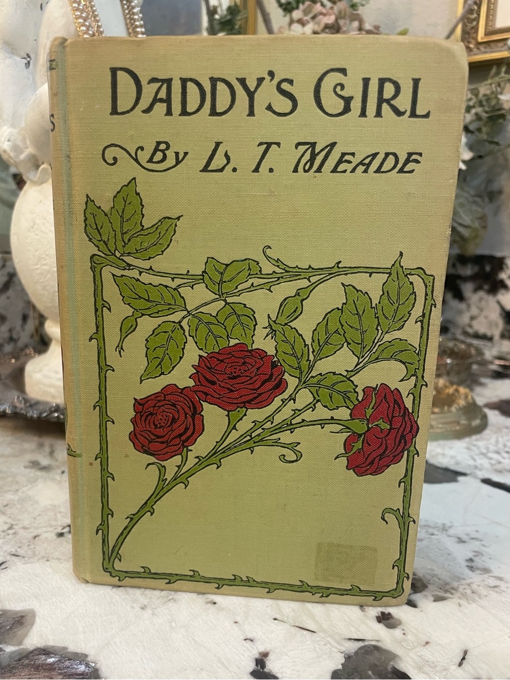 1900s-10s Daddy's Girl Decorative Antique Book